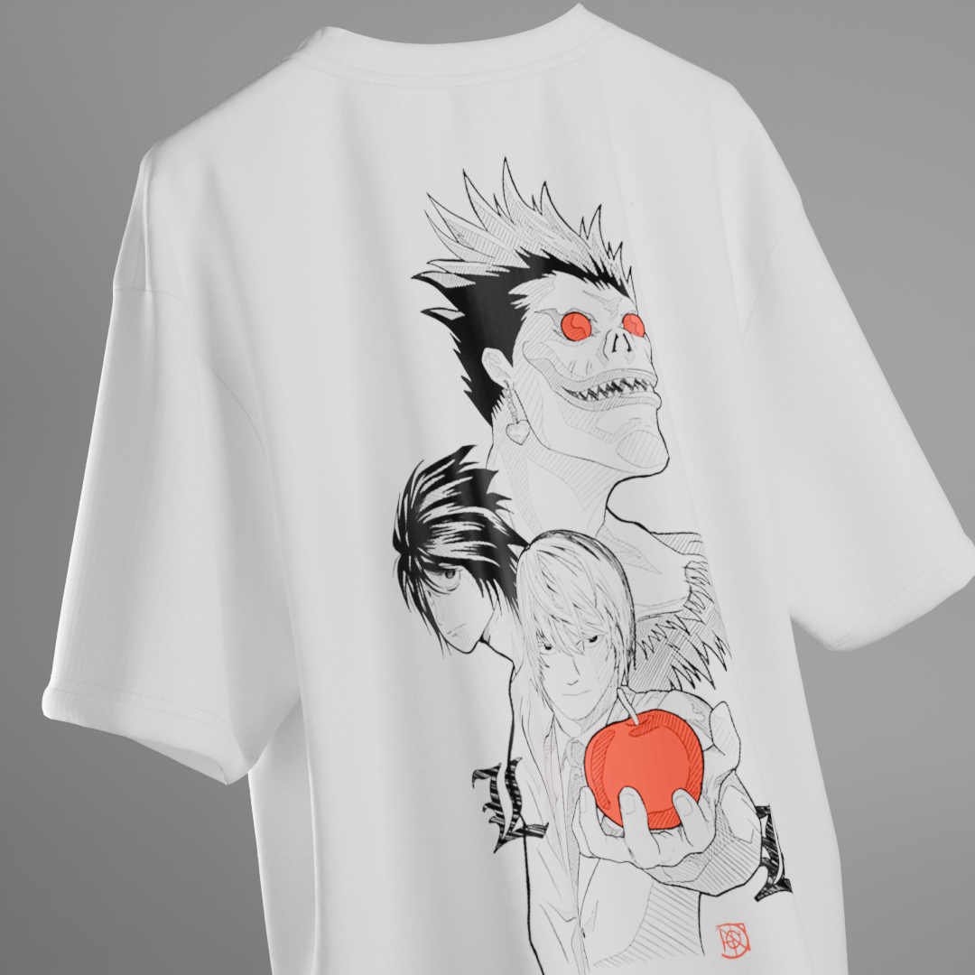 Death Note Anime Oversized T-shirt