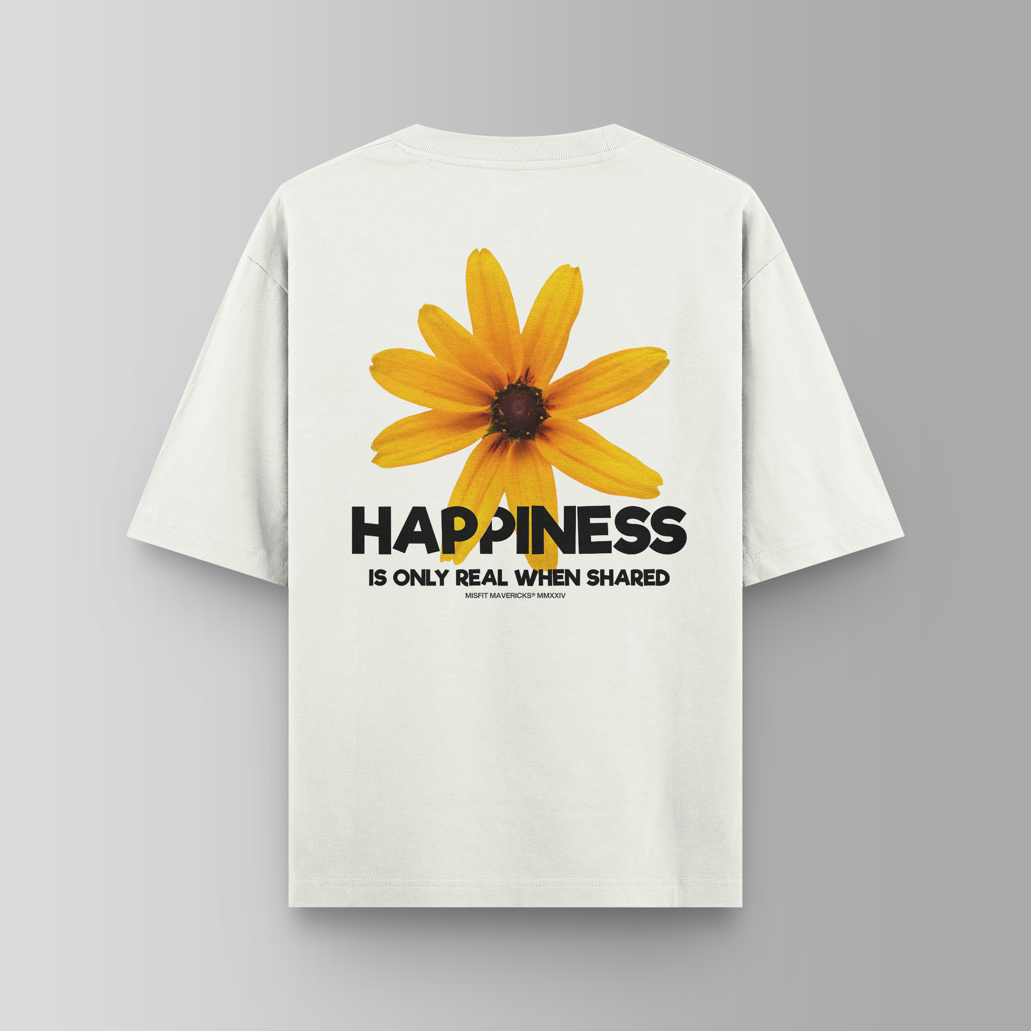 HAPPINESS OVERSIZED T-SHIRT