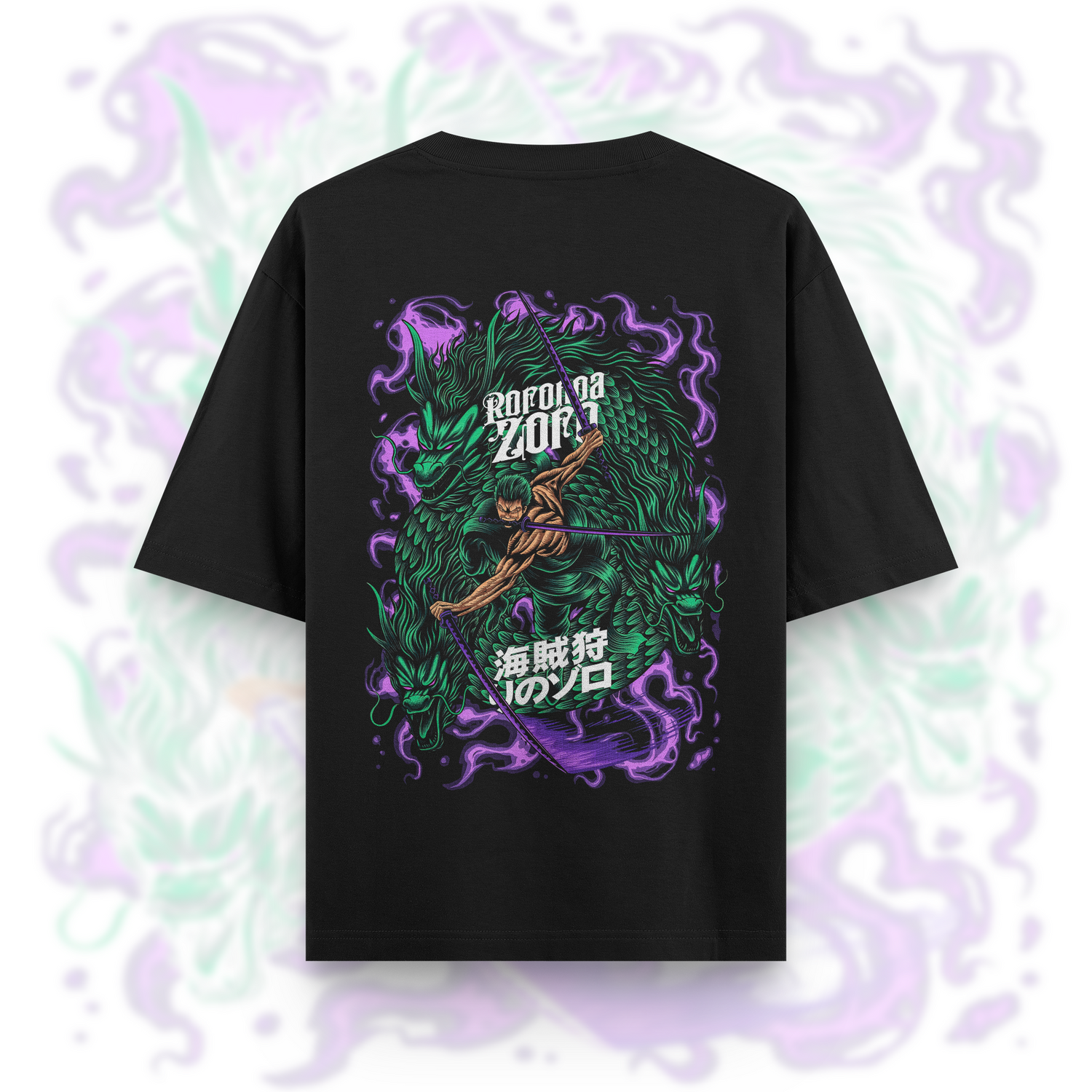 Zoro - King Of Hell Oversized Tee