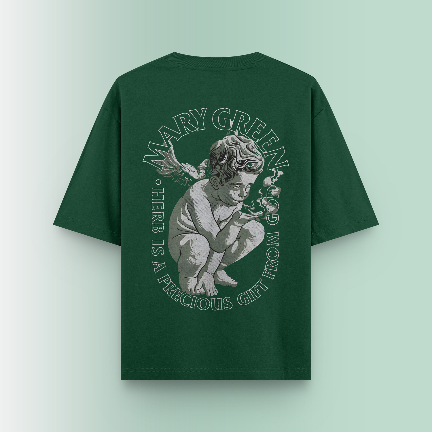 MARY GREEN OVERSIZED T-SHIRT