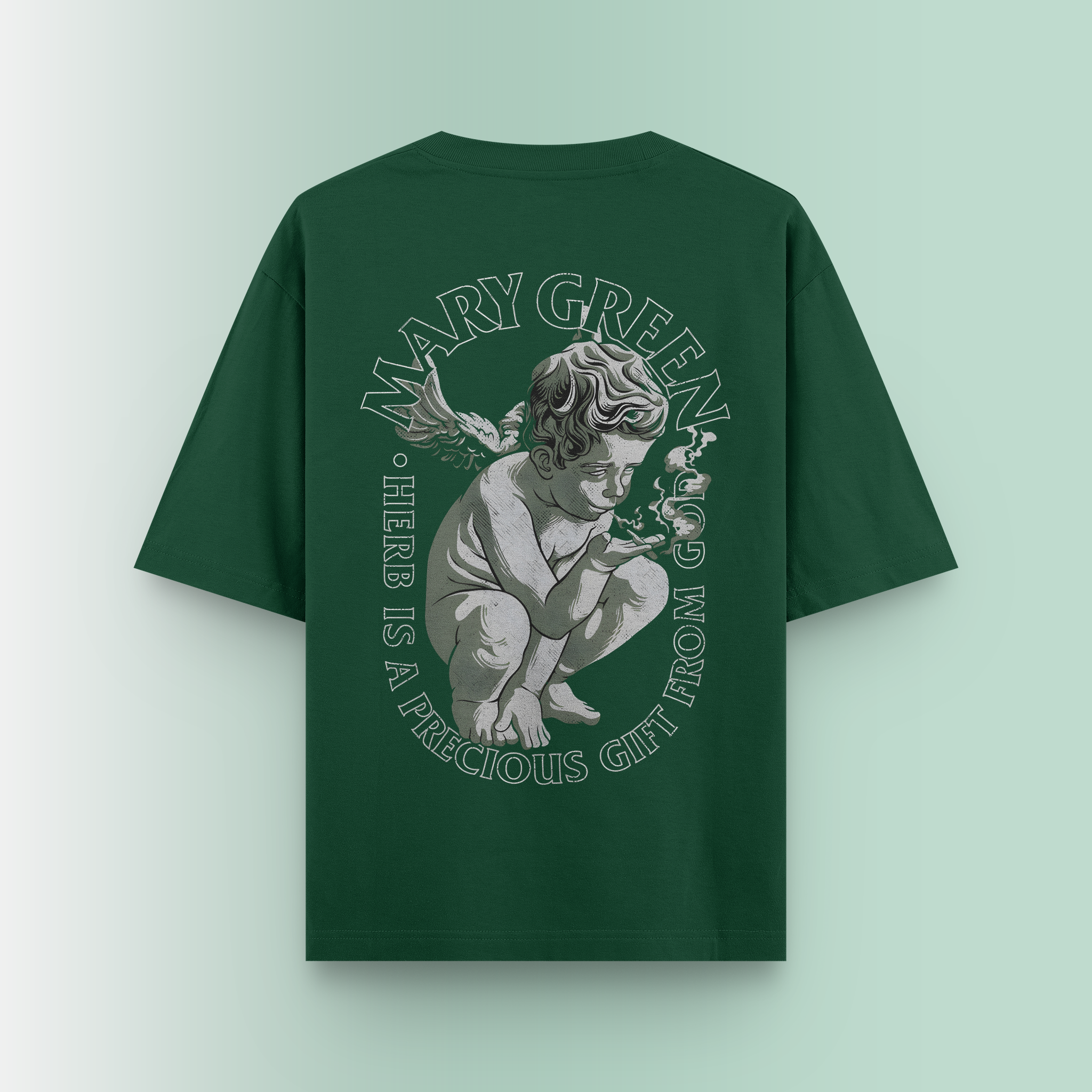 MARY GREEN OVERSIZED T-SHIRT