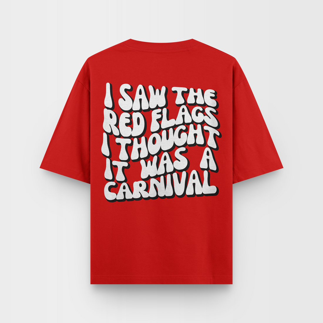 RED FLAGS Oversize T-shirt