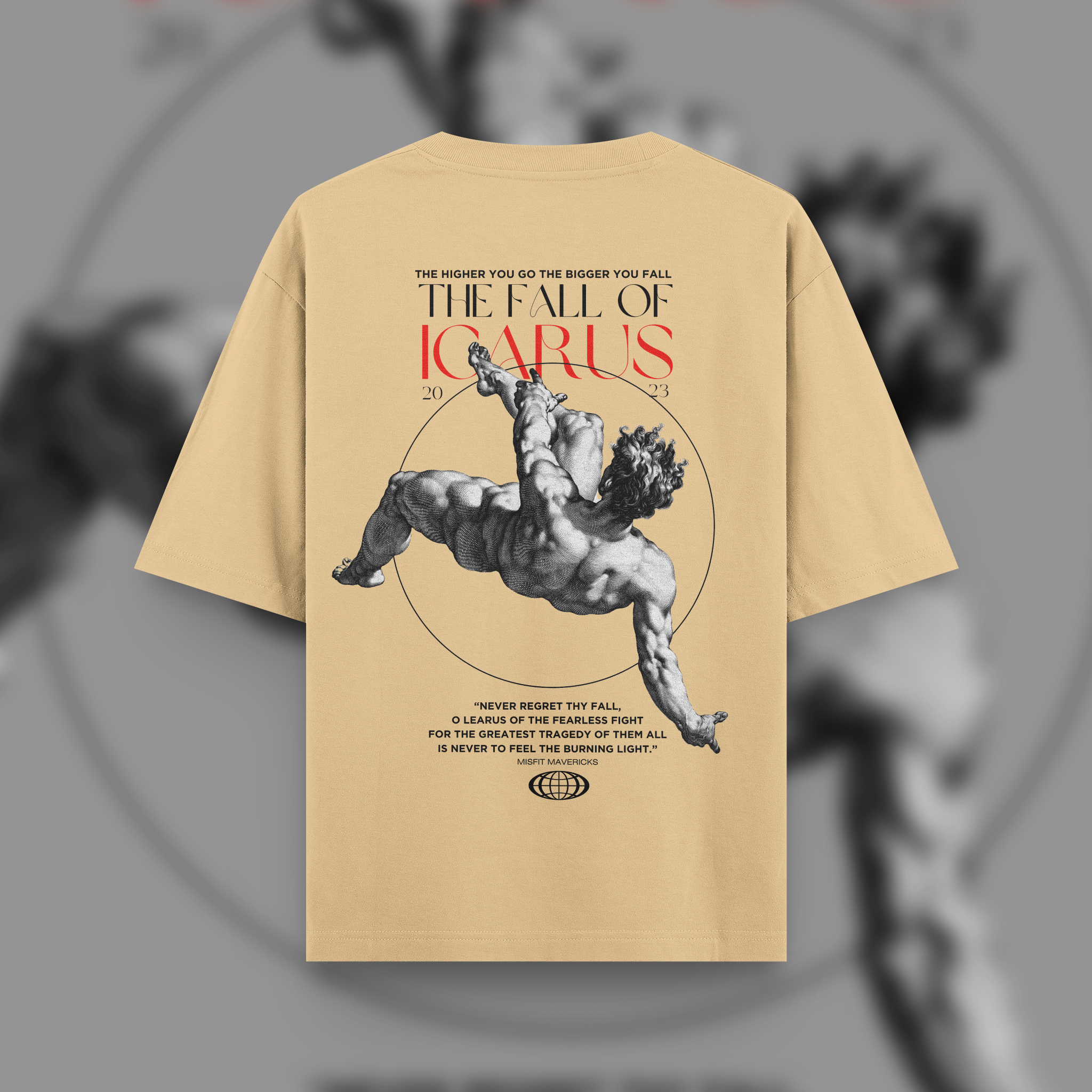 The Fall of Icarus Oversized Tee