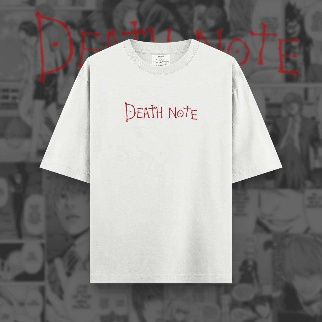 Death Note Anime Oversized T-shirt