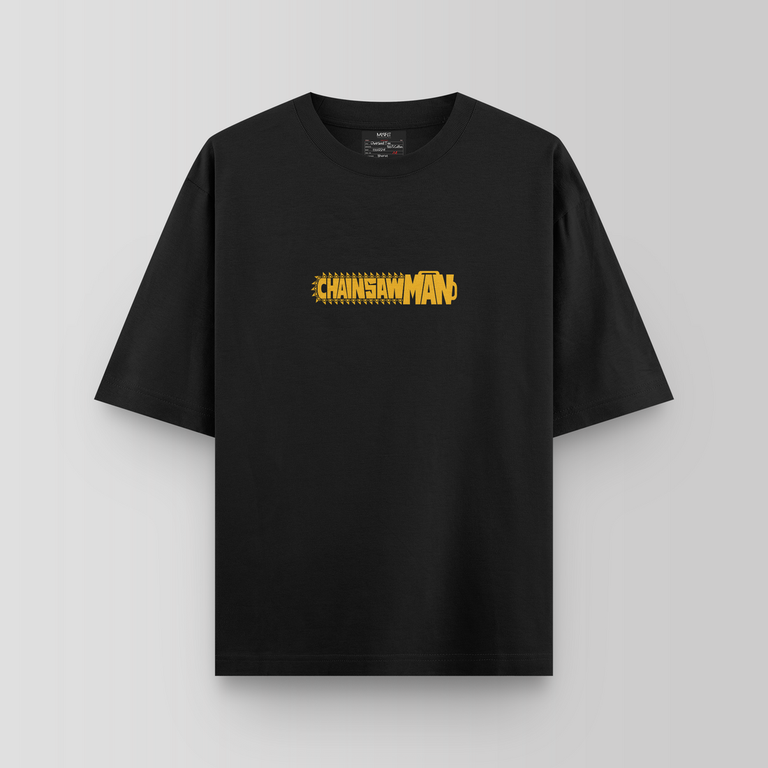 CHAINSAWMAN BLACK OVERSIZED T-SHIRT