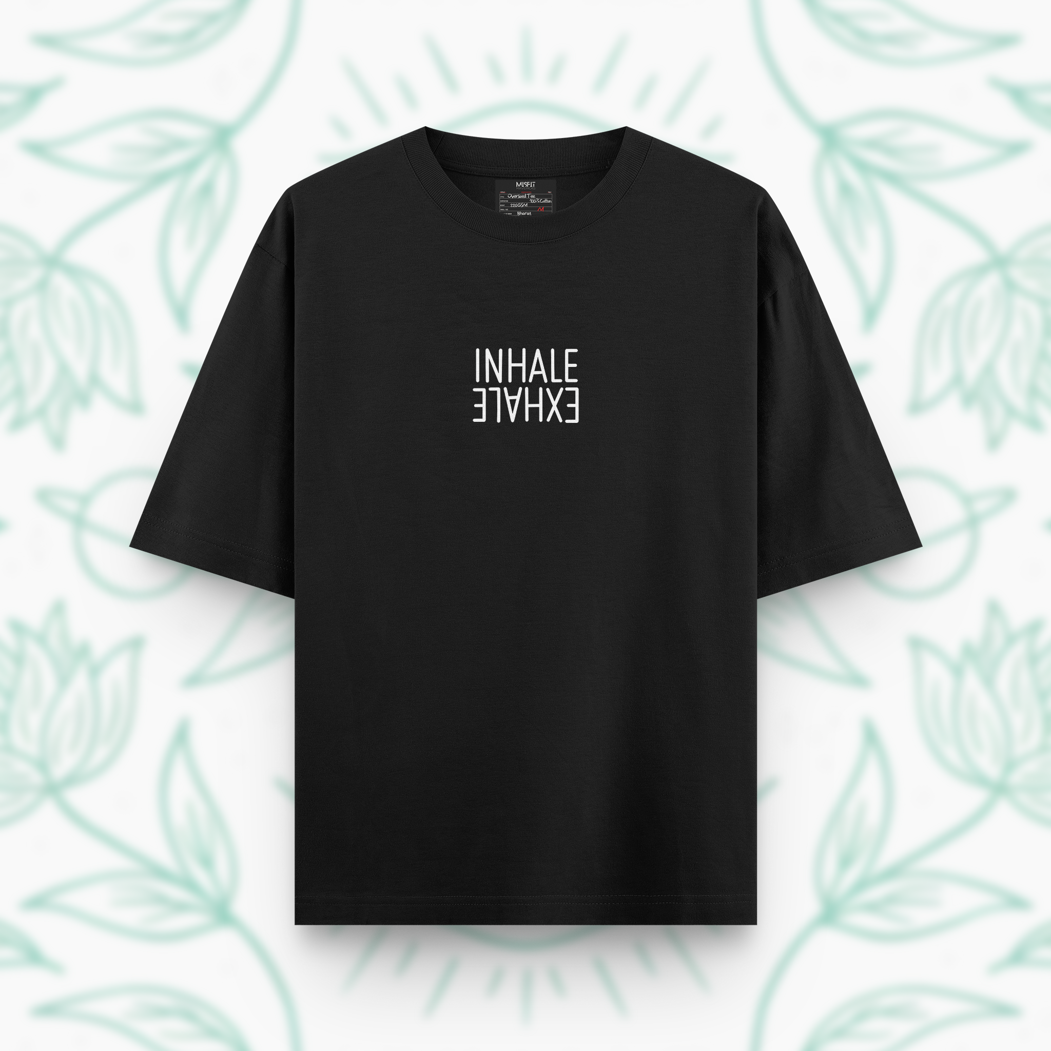 Inhale Exhale Oversized Tee