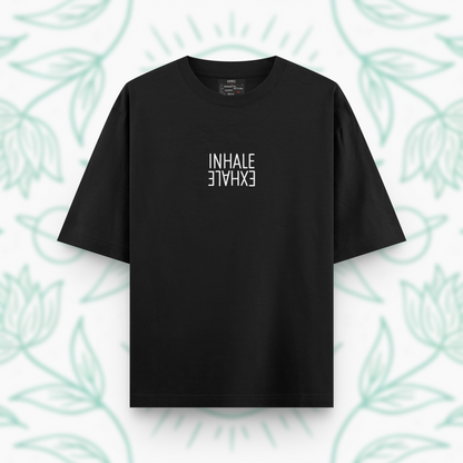 Inhale Exhale Oversized Tee