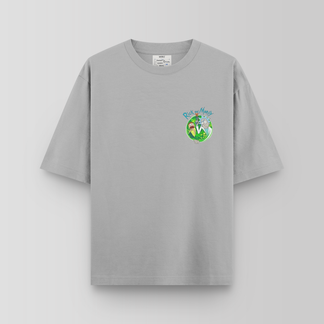 RICK &amp; MORTY OVERSIZED T-SHIRT