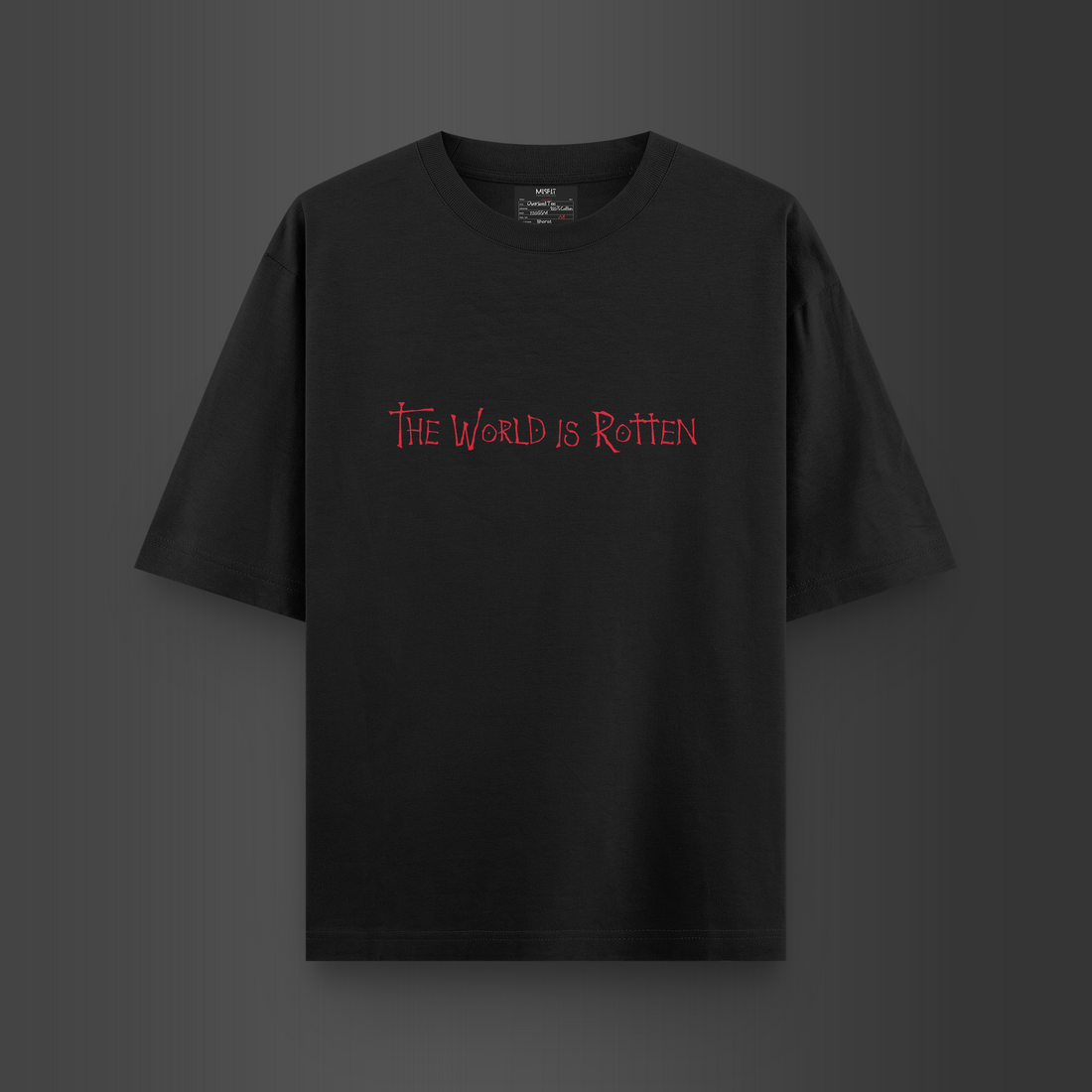 Death Note - The World Is Rotten Oversized Tee